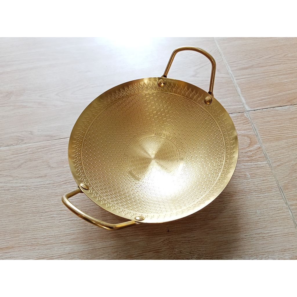 HOME PRO WAJAN POLOS GOLD 24CM