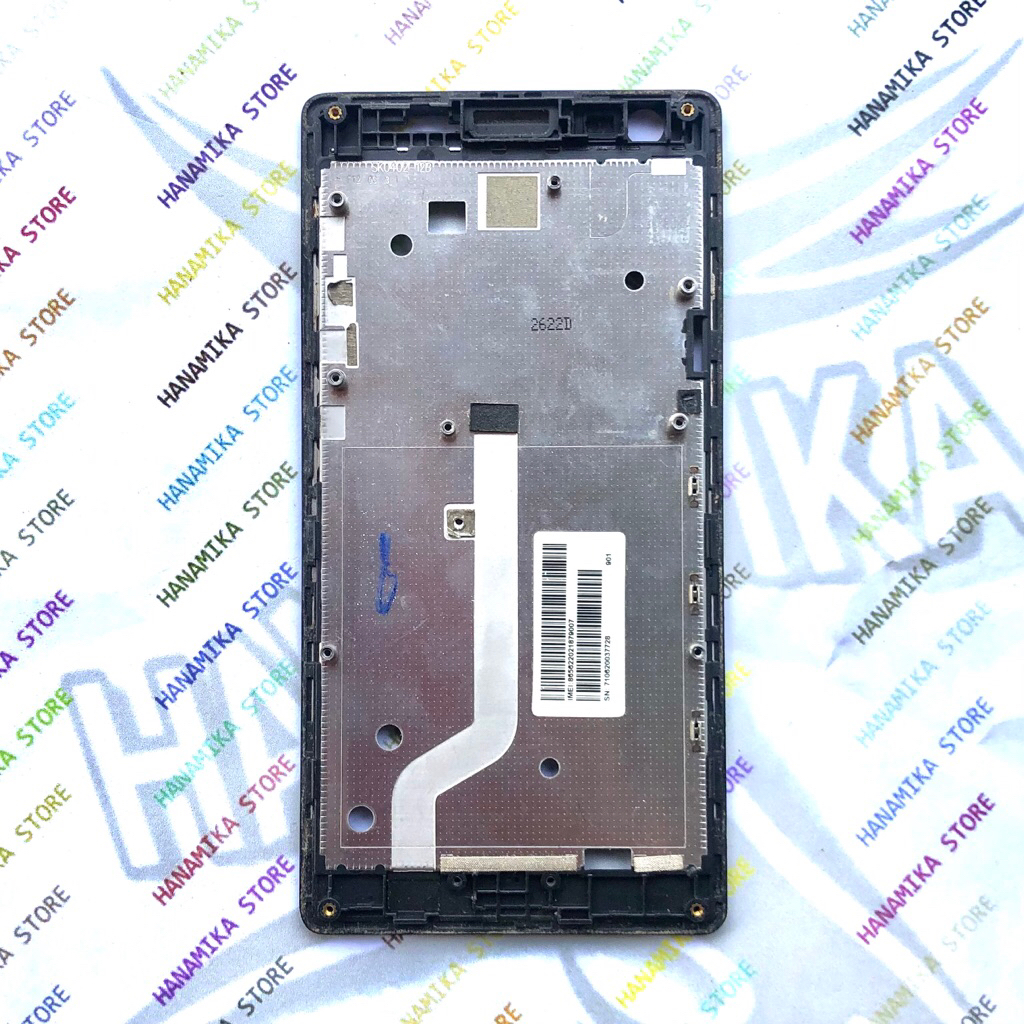 frame / bazel / tatakan lcd / tulang tengah xiaomi redmi 1s ori copotan