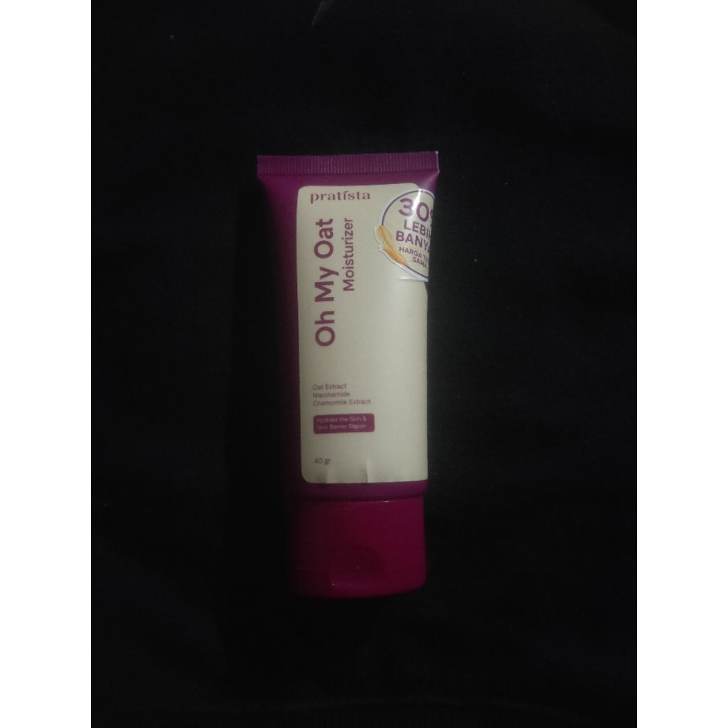 oh my oat moisturizer pratista