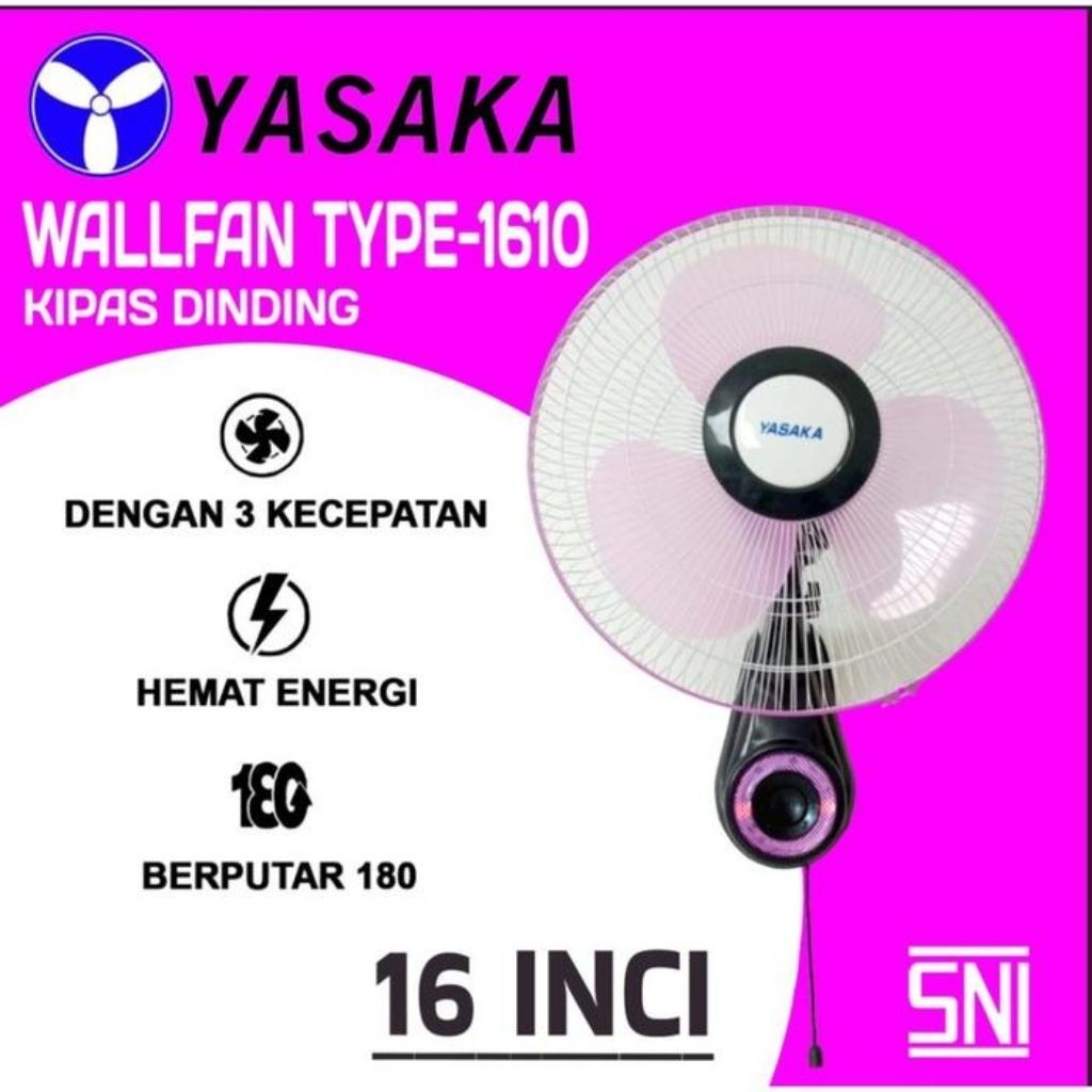 Kipas Angin Dinding Yasaka-1610