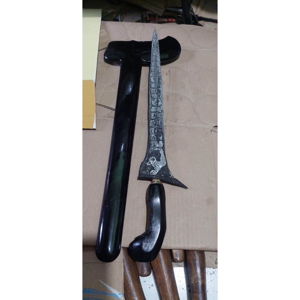 keris tilam pamor melati tumpuk