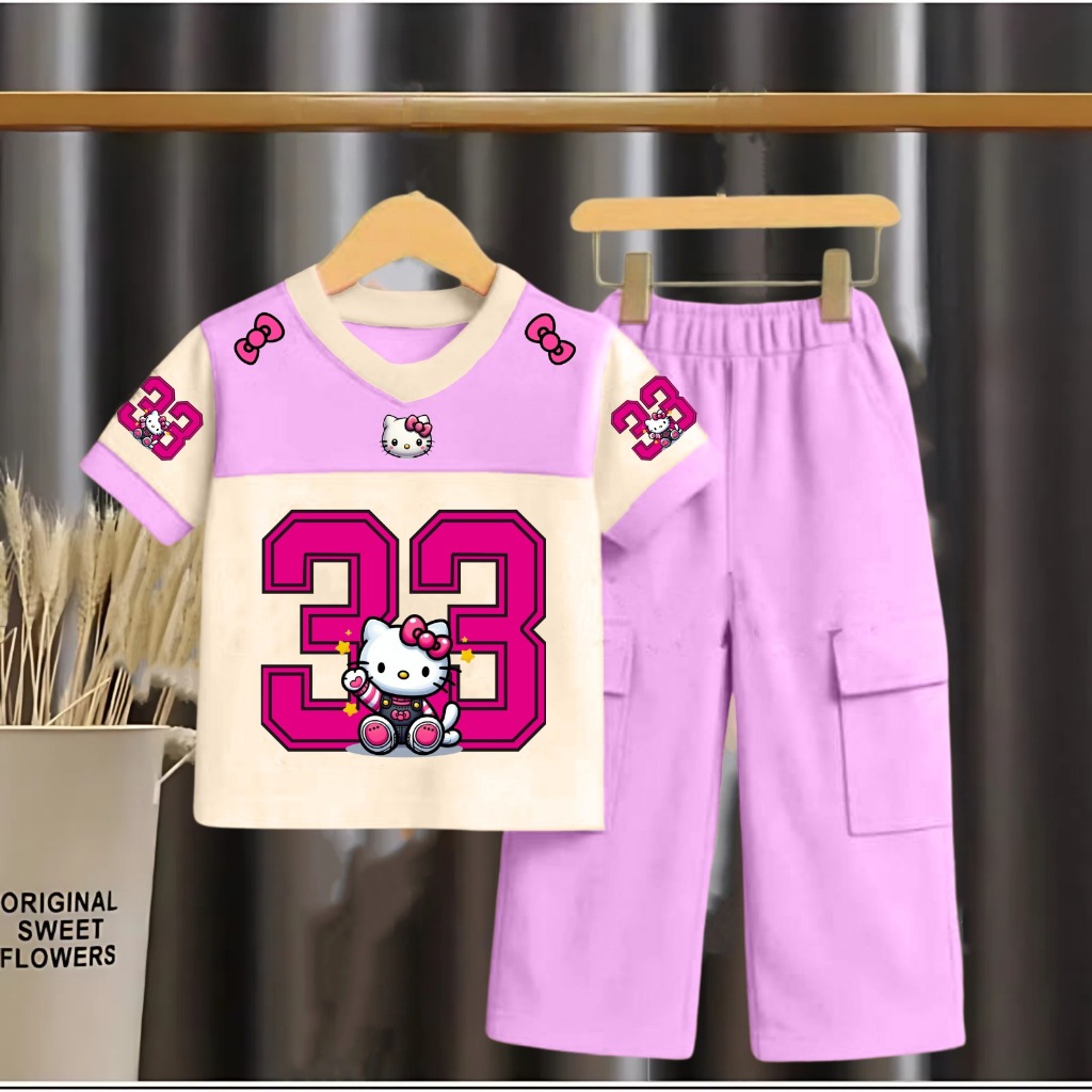 SETELAN ANAK PEREMPUAN VIRAL 2-12 TAHUN/ BAJU ANAK PEREMPUAN