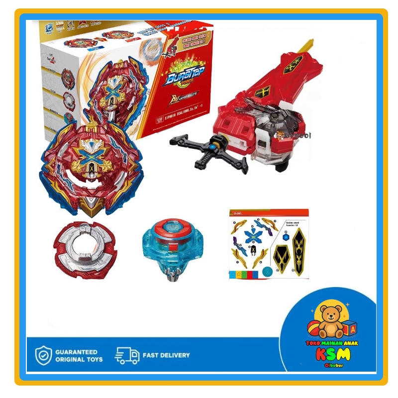 Takara Tomy Beyblade Burst B-200 Xiphoid Excalibur Starter Kit Original - Mainan Gasing Anak