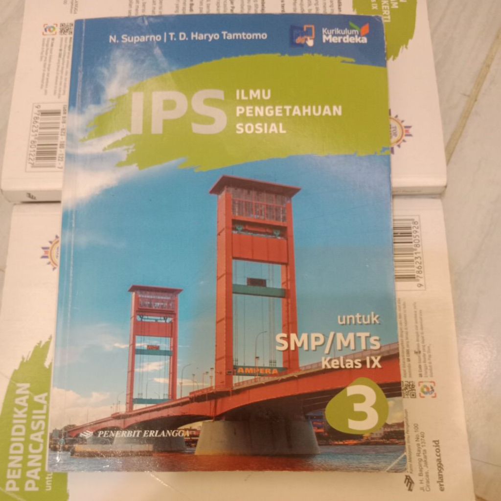 IPS KELAS 9 IX KURIKULUM MERDEKA ERLANGGA