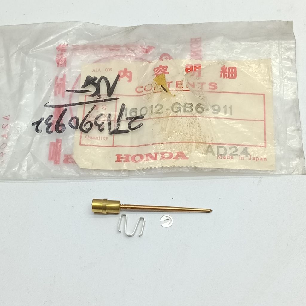 JARUM SKEP KARBURATOR CARBURATOR KARBU KARBURASI HONDA ASTREA 800 C800 C 800 C90 C 90 NOS JAPAN 1601