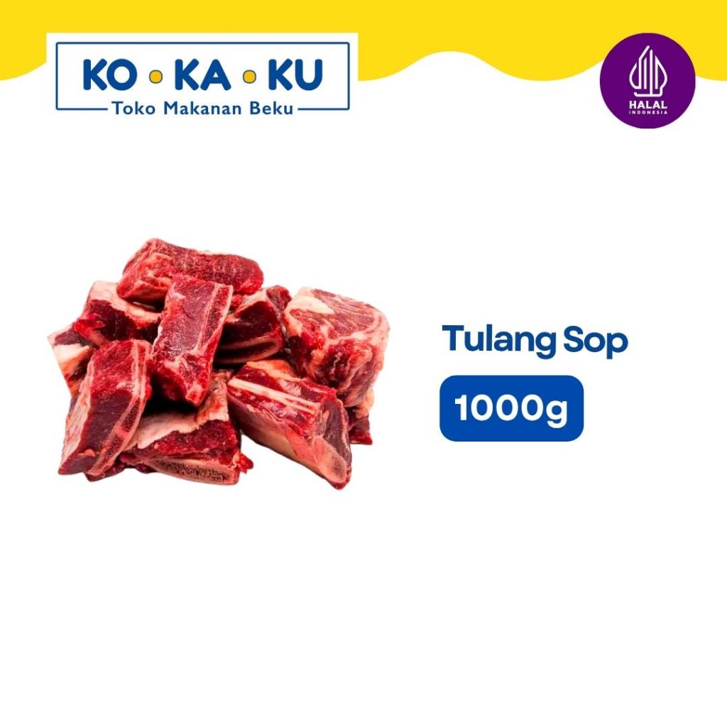 Tulangan Sop Sapi Iga 1kg