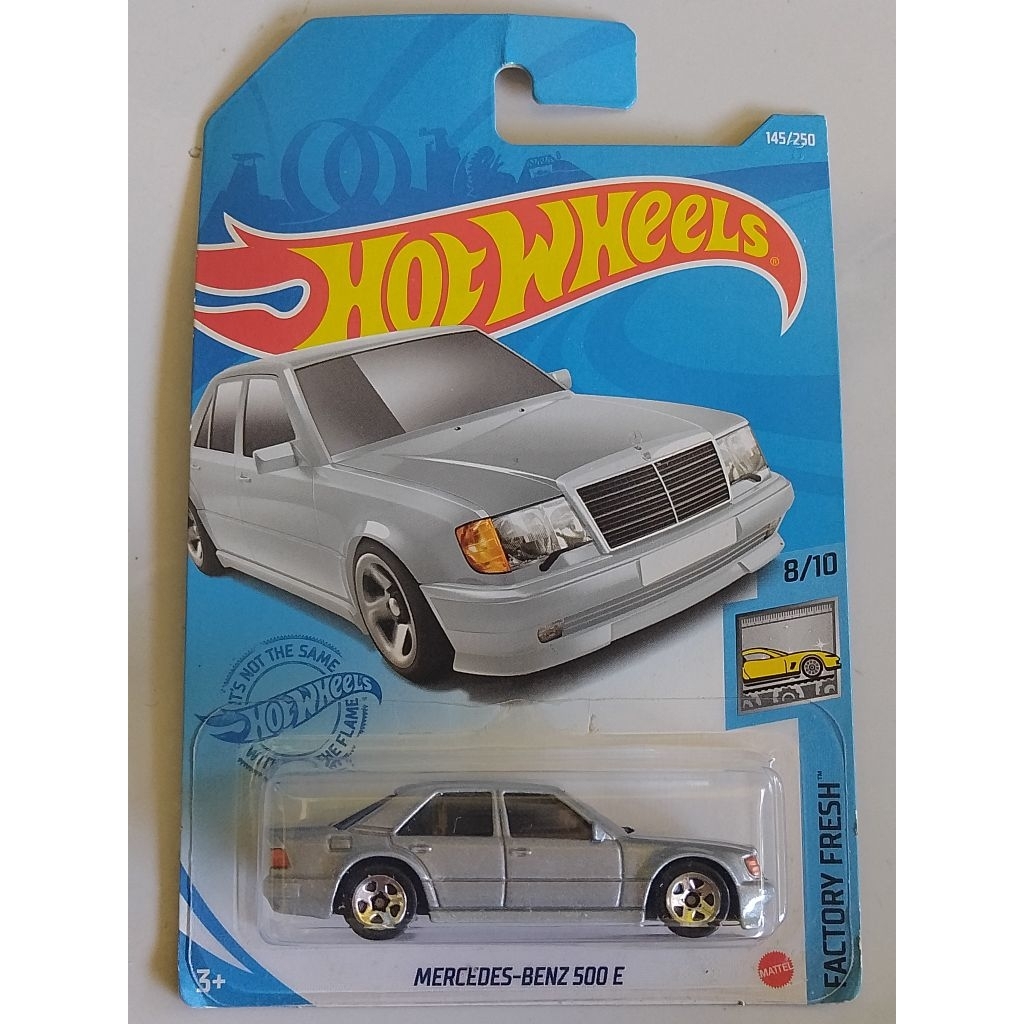 HOTWHEELS MERCEDES BENZ 500E WARNA SILVER HOT ITEM NEW ITEM
