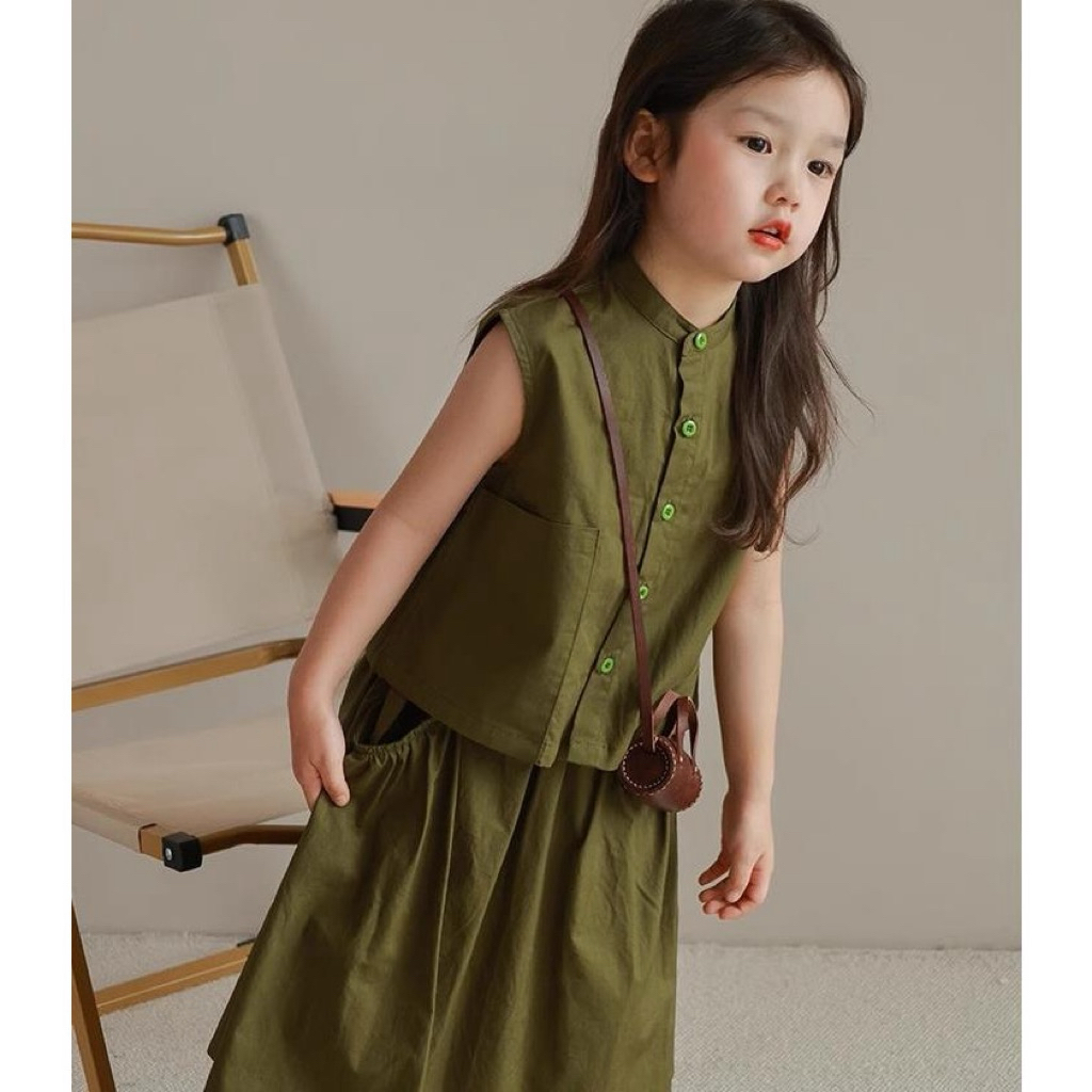 [ NEW with tag ] Set hijau anak