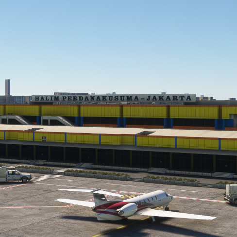 Microsoft Flight Simulator MSFS 2020 Addon - Binersim Halim Perdanakusuma International Airport