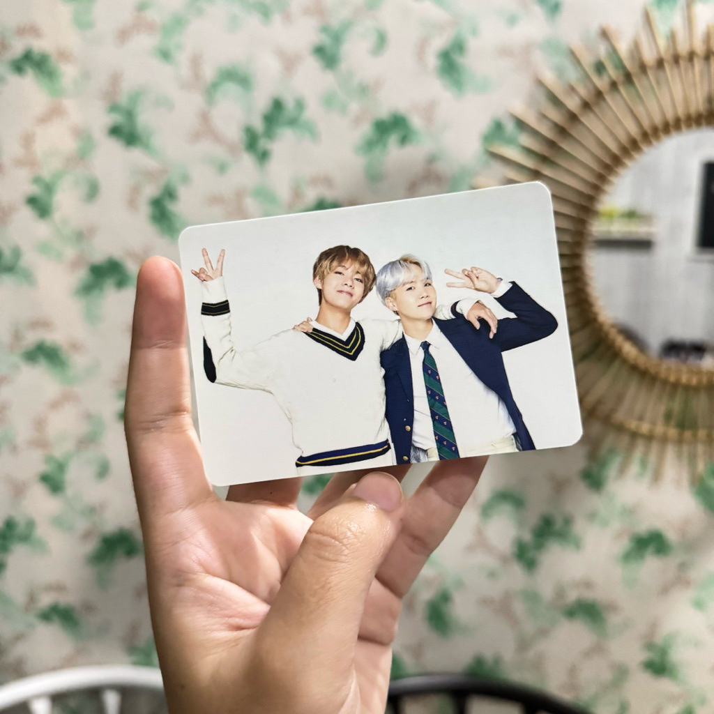 [OFFICIAL] Photocard Taehyung Yoongi Taegi Suga V BTS Japan Happy Ever After Official Fanmeeting Vol