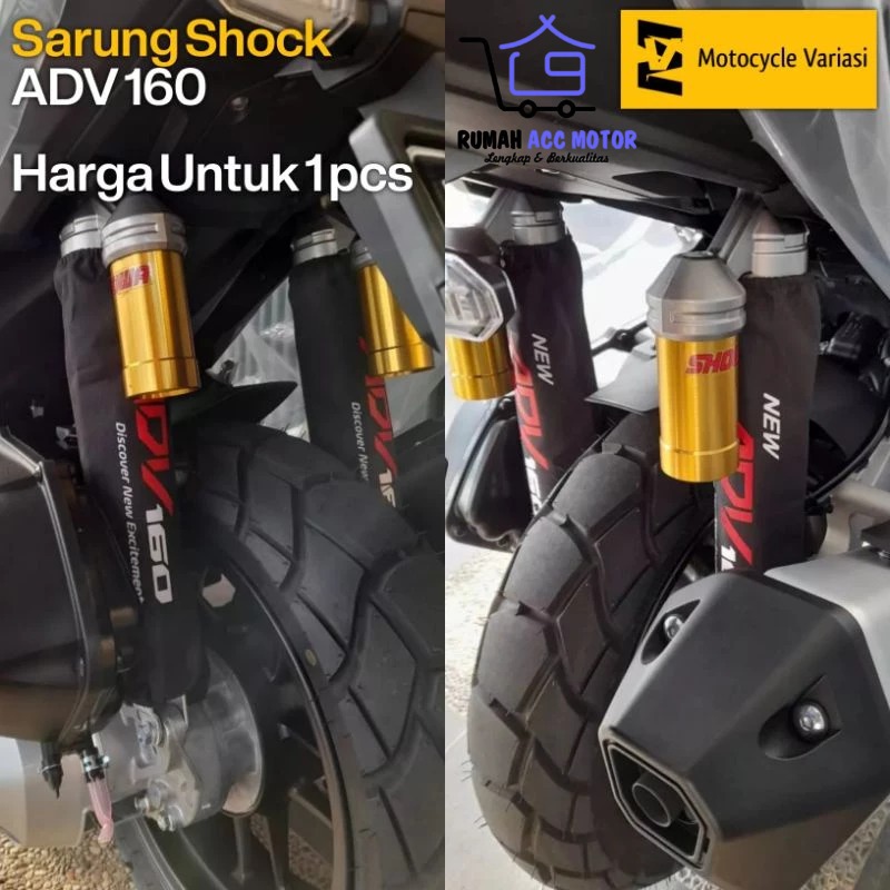 Cover Shockbreaker ADV 160 Sarung Shockbreaker ADV 160 Pelindung Shock Belakang ADV 160