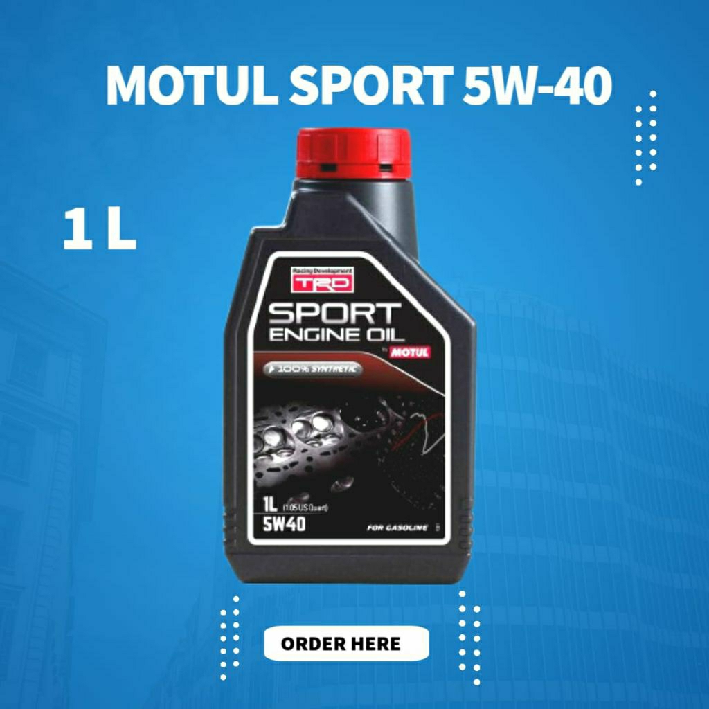 Oli Mesin MOTUL TRD 5W40