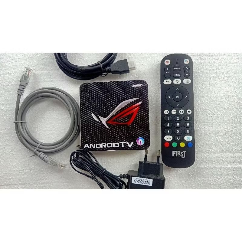 Termurah STB ANDROID ANDROID TV HG680FJ ram 2gb/8gb ROOT UNLOCK FULLSET BLUETOOTH VOICE