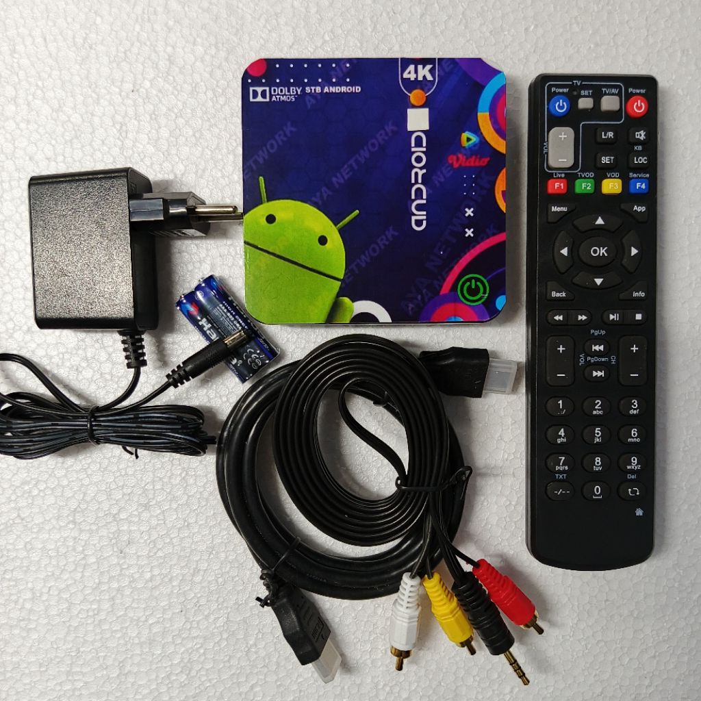 Termurah STB ANDROID - ANDROID TV B860H V2 ROOT UNLOCK FULL SET Ram 2gb/8gb