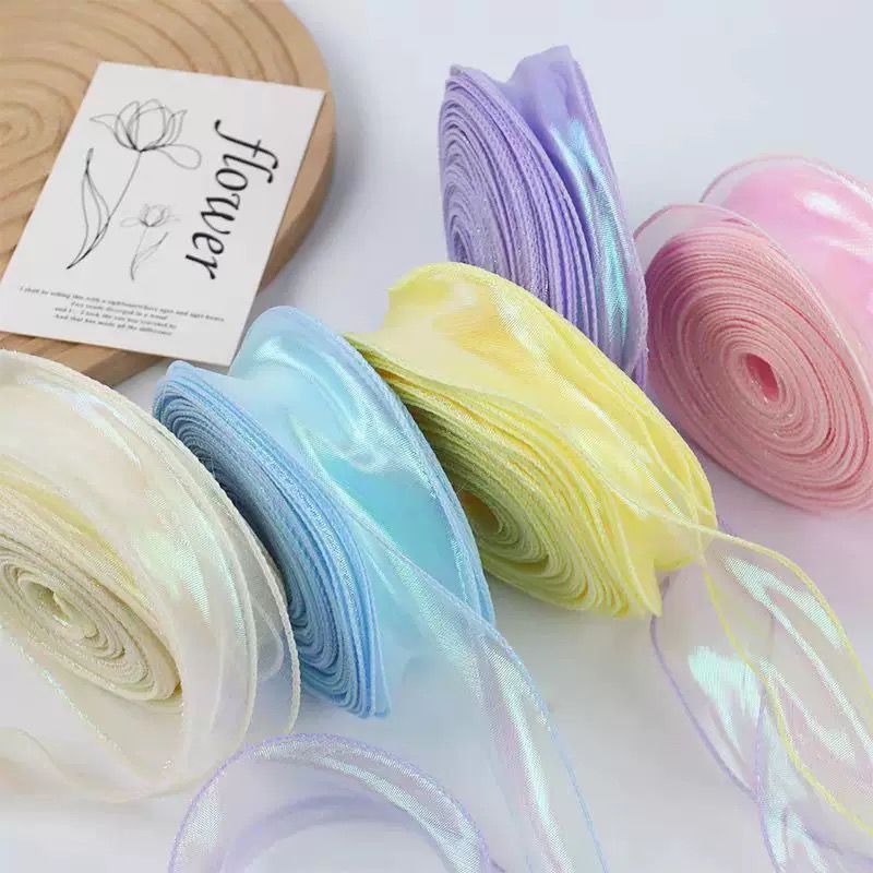 Pita Kado Bunga Hologram // Pita Colorfull // Pita Kado Bunga Warna Warni