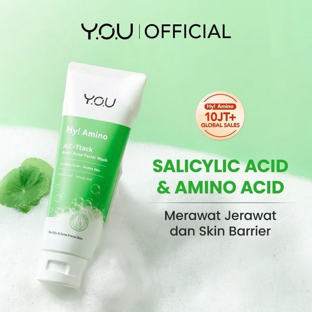 Facial wash YOU /sabun cuci muka acne prone