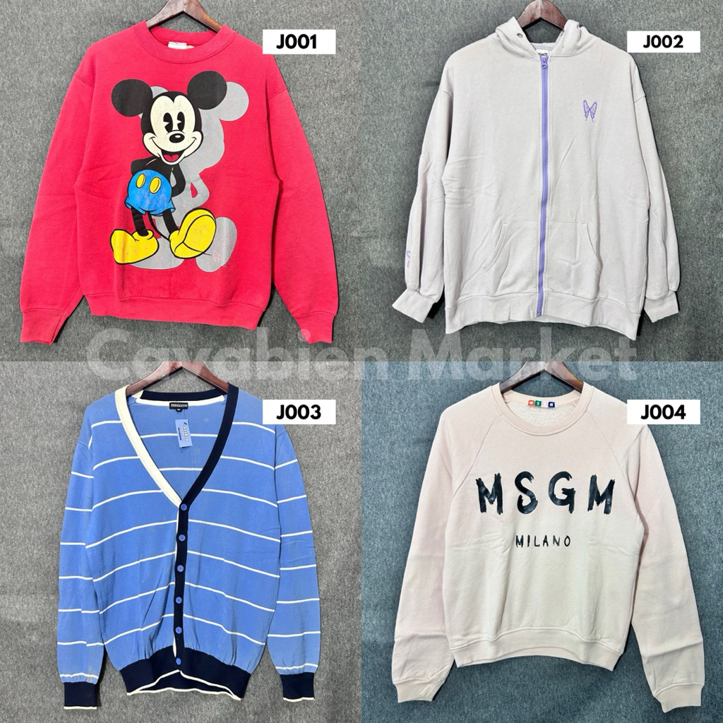 Crewneck | Jacket | Sweater | Cardigan Preloved | Cavabien Market