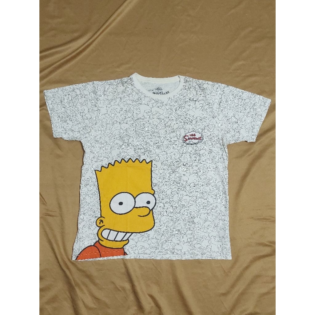 Kaos Kartun Vintage The Simpsons AOP
