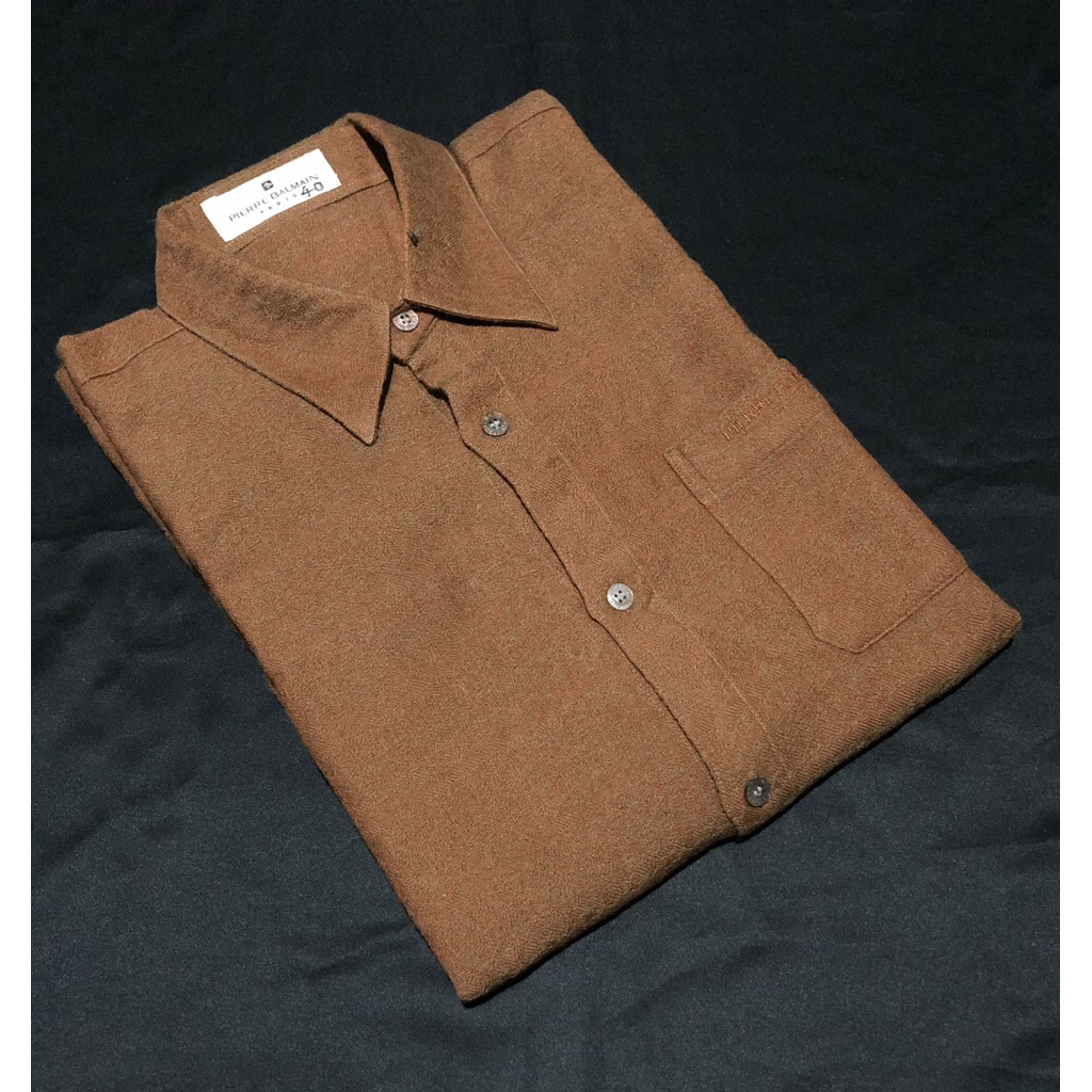PIERRE BALMAIN PARIS LONGSLEVE SHIRTS SECOND ORIGINAL (XL)