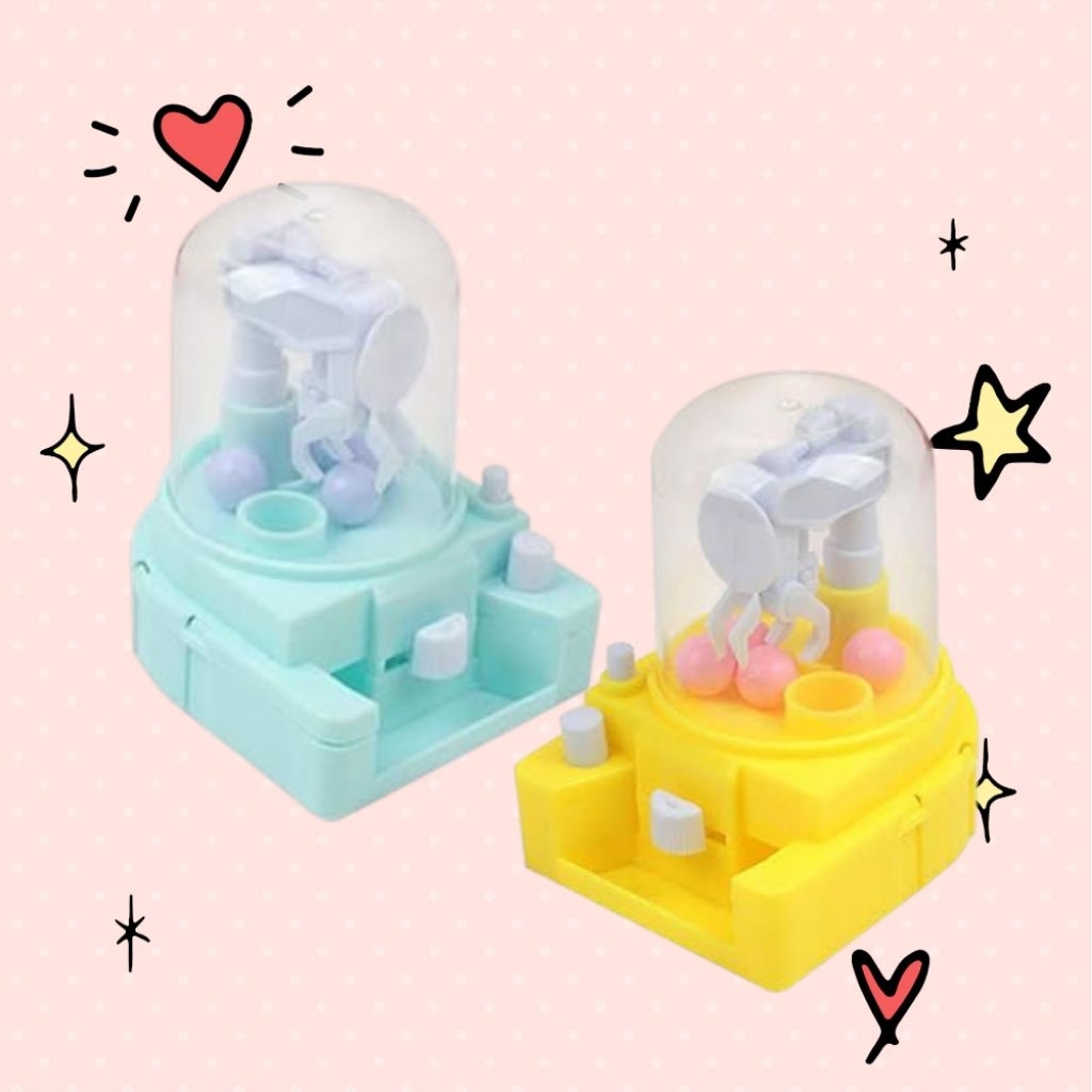 Mainan Capit Bola Anak Mini / Capit Mesin Bola / Claw Machine / Mesin Capit Bola Anak