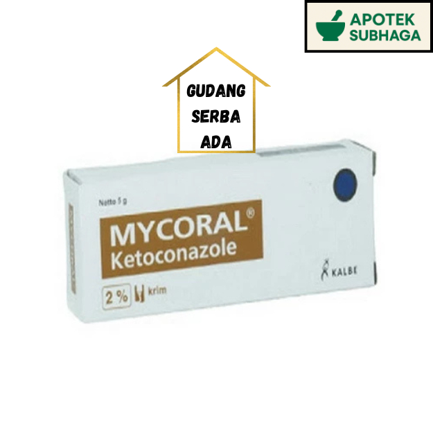 Mycoral salep/mycoral krim 5gram