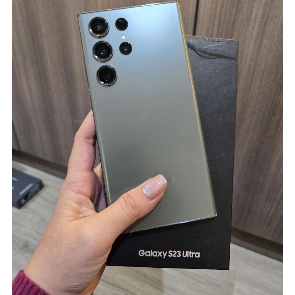 Samsung S23 Ultra, 12/256, Fullset, sein, ijo, seken