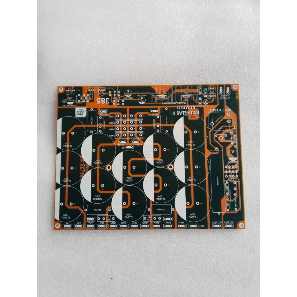 PCB PSU 12 Elco Class H Komplit  385