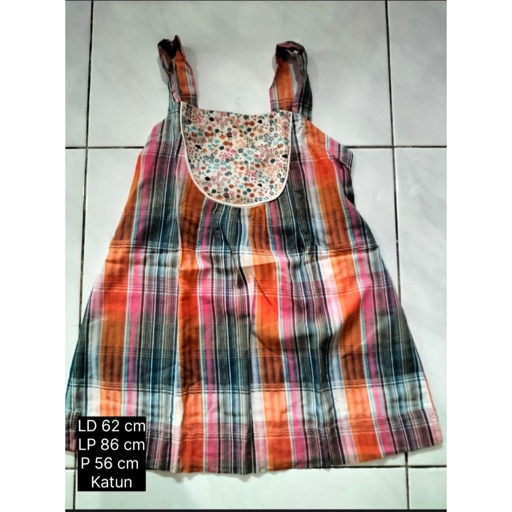 Preloved Overall Anak MOSSIMO SUPPLY CO & Tanktop