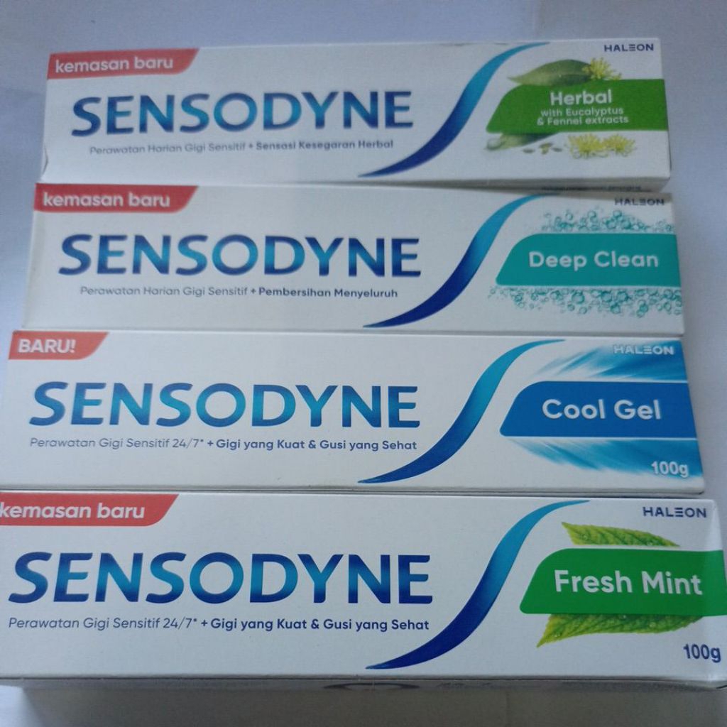 Sensodyne Pasta Gigi Sensitif  100g / Sensodyne odol