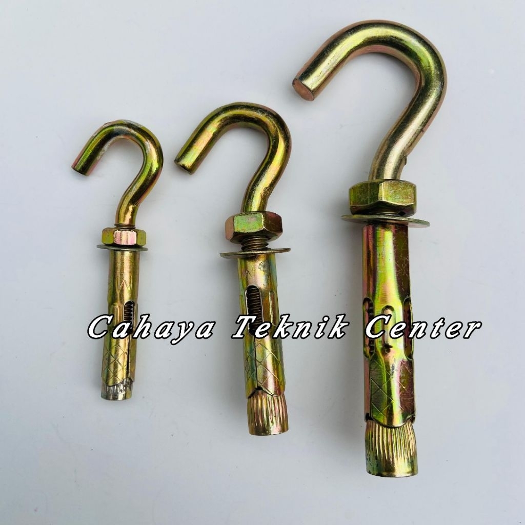 Dynabolt Hook Anchor 8 10 12 16 Mm Kait Gantungan Hook Bolt
