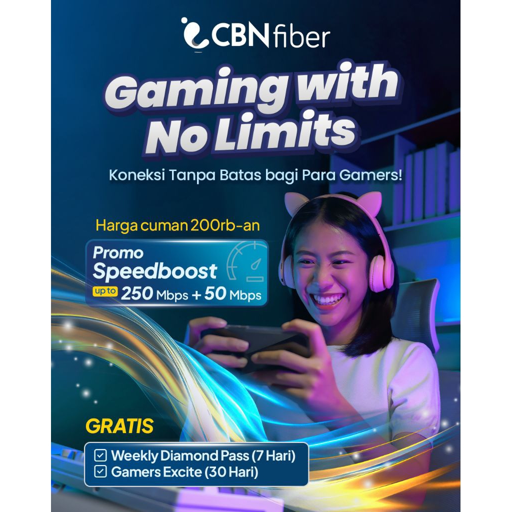 WIFI CBN FIBER INTERNET CEPAT BERKUALITAS