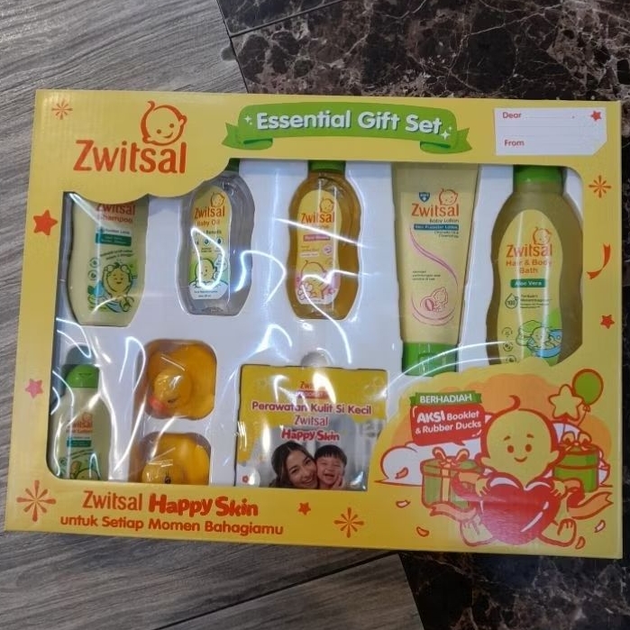 Zwitsal baby spa gift set 1 set Gift box baby GIFT SET