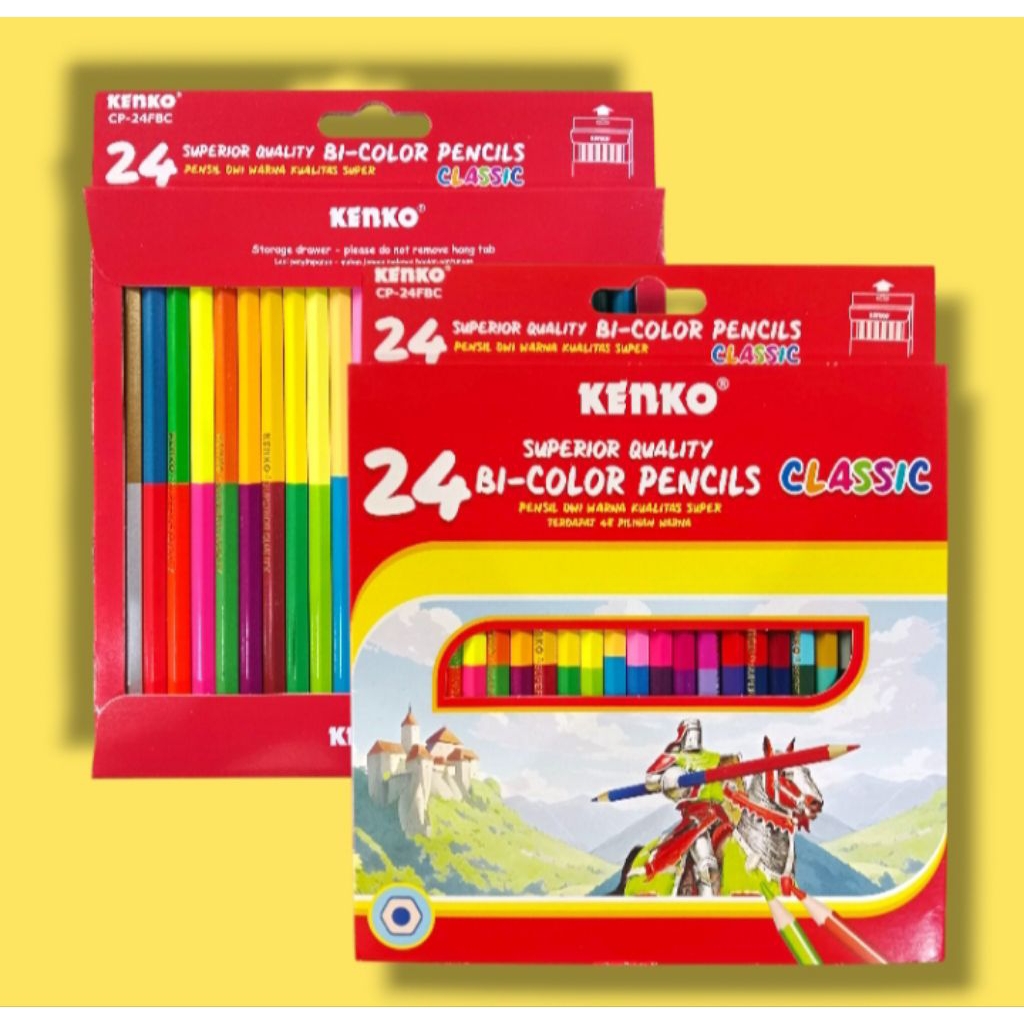 KENKO PENSIL WARNA 24FBC 48 WARNA