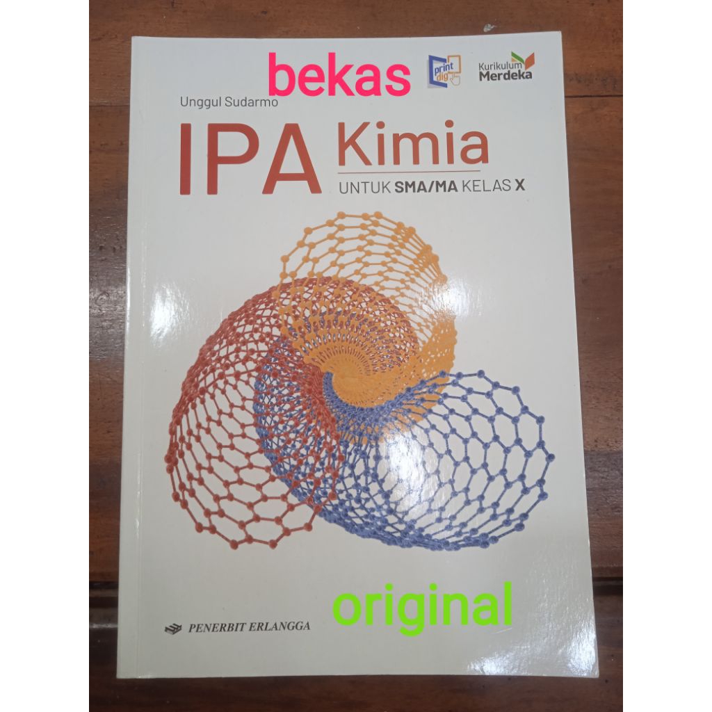 Buku Kimia Kumer Erlangga kelas 10