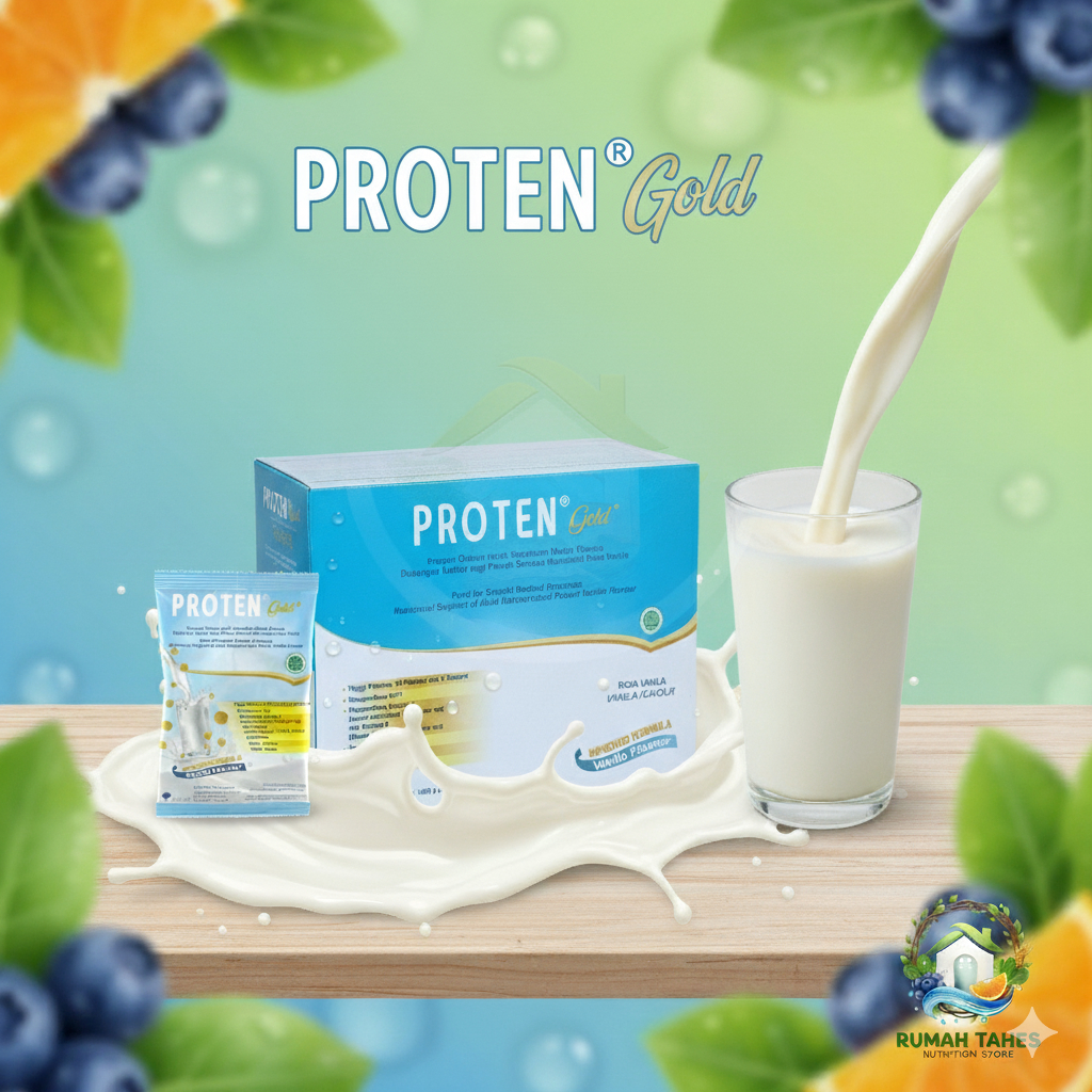 PROTEN GOLD VANILLA PER BOX (20 SACHET)