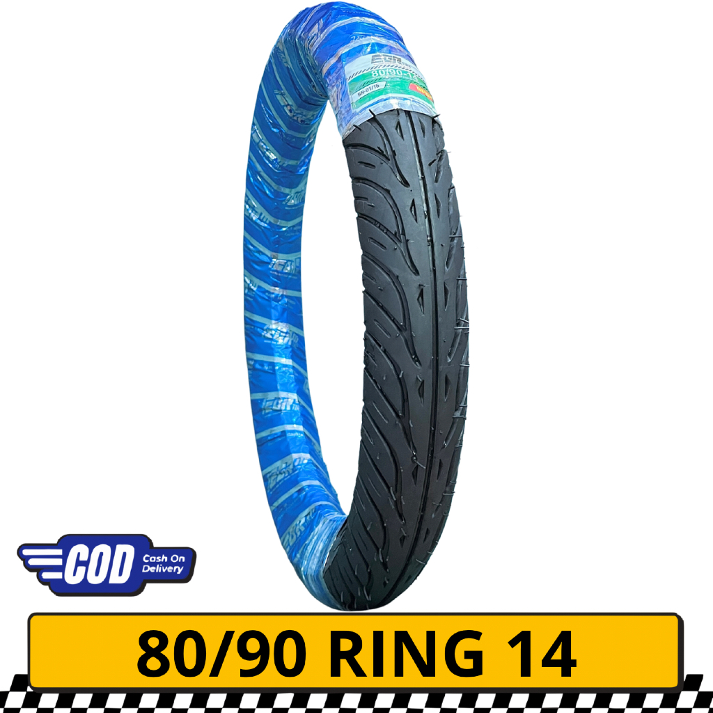 Ban Motor Matic Ukuran 80/90 Ring 14 Tube Type