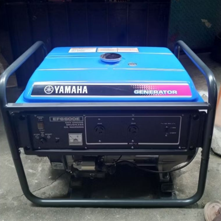 GENSET YAMAHA EF-6600E (BELUM TERMASUK BATERAI DAN TANPA KOTAK)