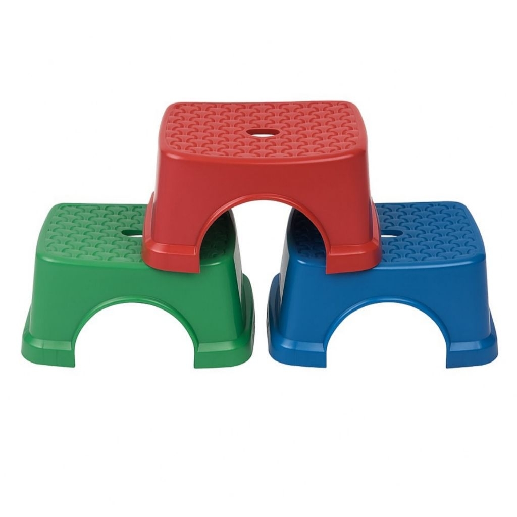 Bangku Kursi Jongkok Plastik Pendek Kursi Plastik Pendek Aneka Warna