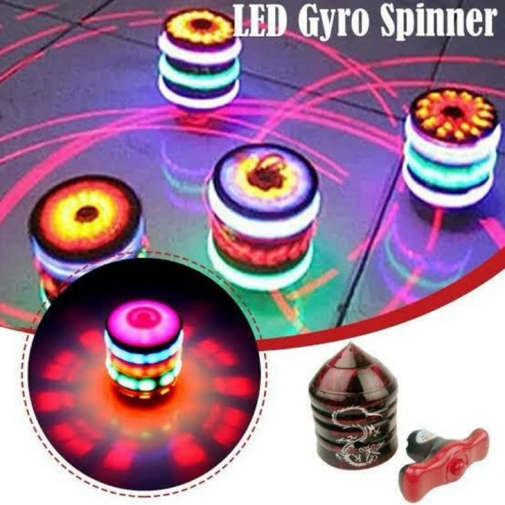 Mainan Anak Laki Laki Gasing Led Gyroscope