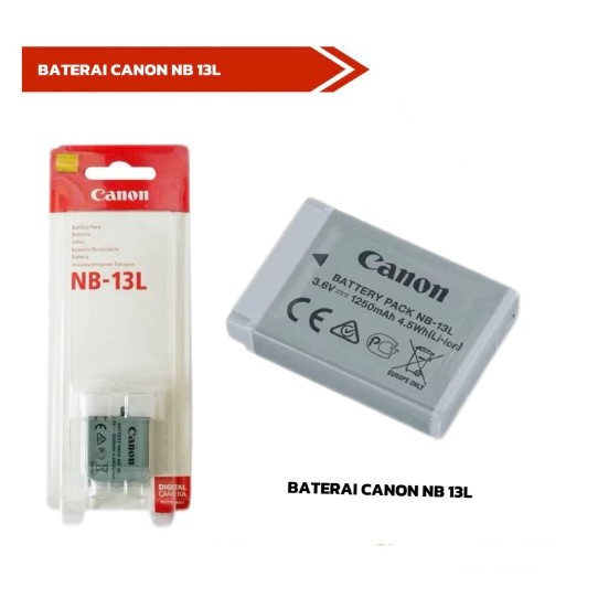 Baterai canon NB -13L for kamera canon g7x III g7X II g7X SX620HS SX610HS SX710 HS, SX740HS