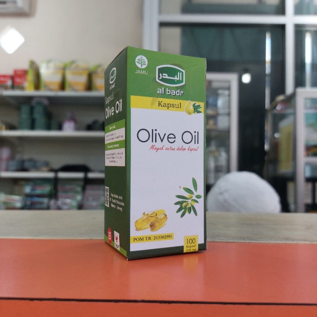 Minyak zaitun kapsul olive oil isi 100 al badr