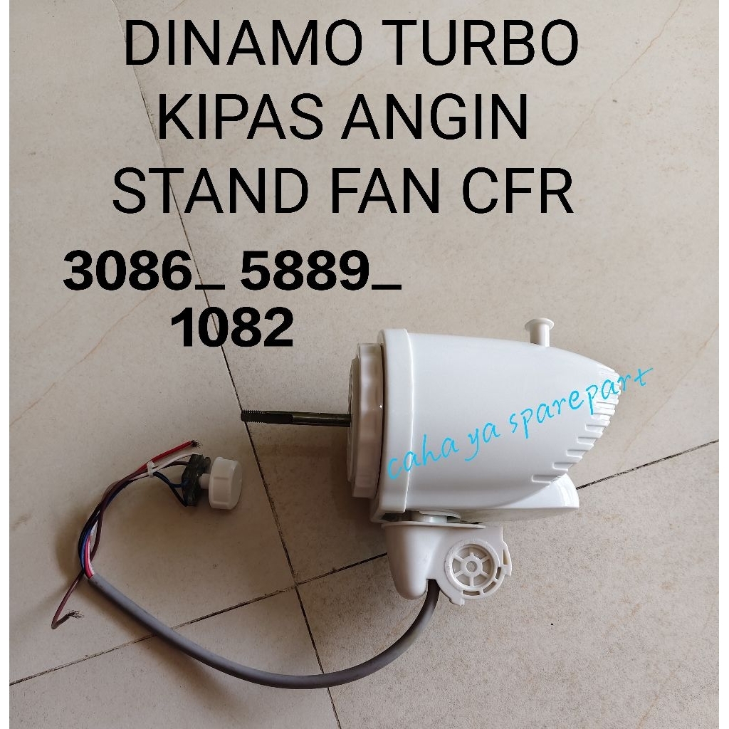 DINAMO KIPAS ANGIN TURBO STAN FAN CFR 3086,5889,1082 SET MESIN KIPAS ANGIN TURBO BERDIRI