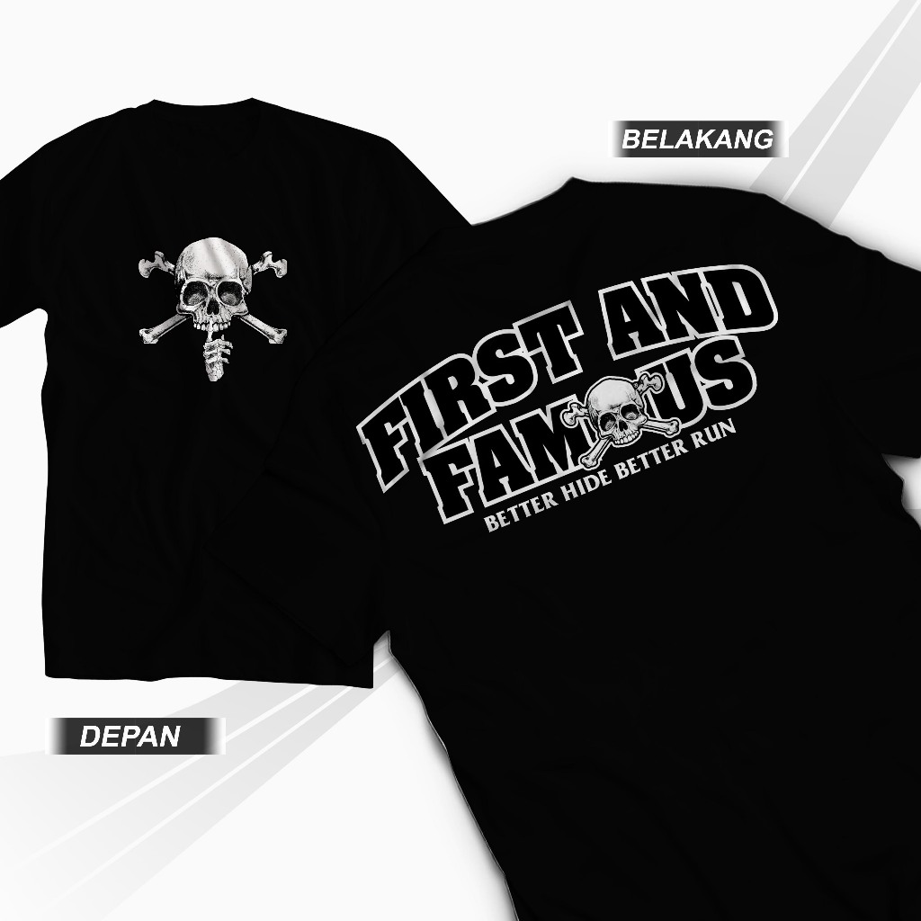 Kaos First And Famous Bandung Football Pria