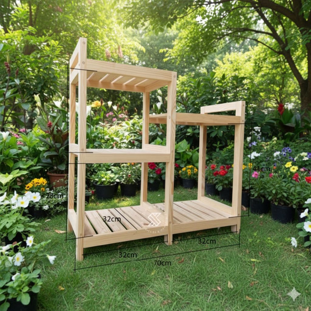 Rak dispenser Rak galon Rak rice cooker 3 susun dan 2 susun