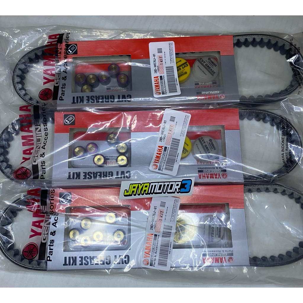 VBELT V-BELT VANBELT KIT YAMAHA 28D-WE76J-01 MIO SPORTY MIO KARBU GARANSI 100% ASLI