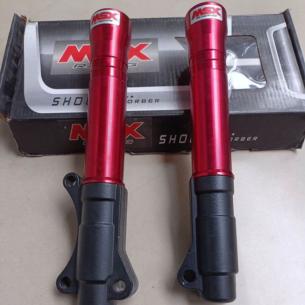 tabung shock depan variasi MSX Mio