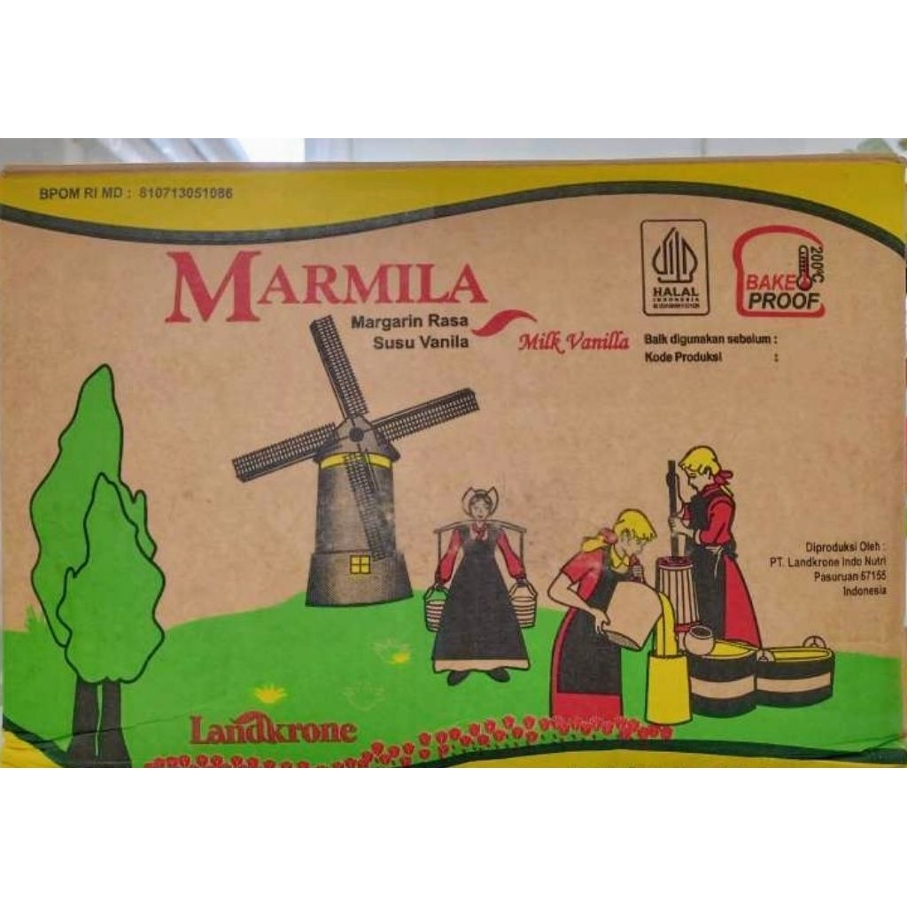 MENTEGA MARMILA 15KG / 1KARTON 15KG MARGARINE MARMILA / MENTEGA BUTTER MARMILA