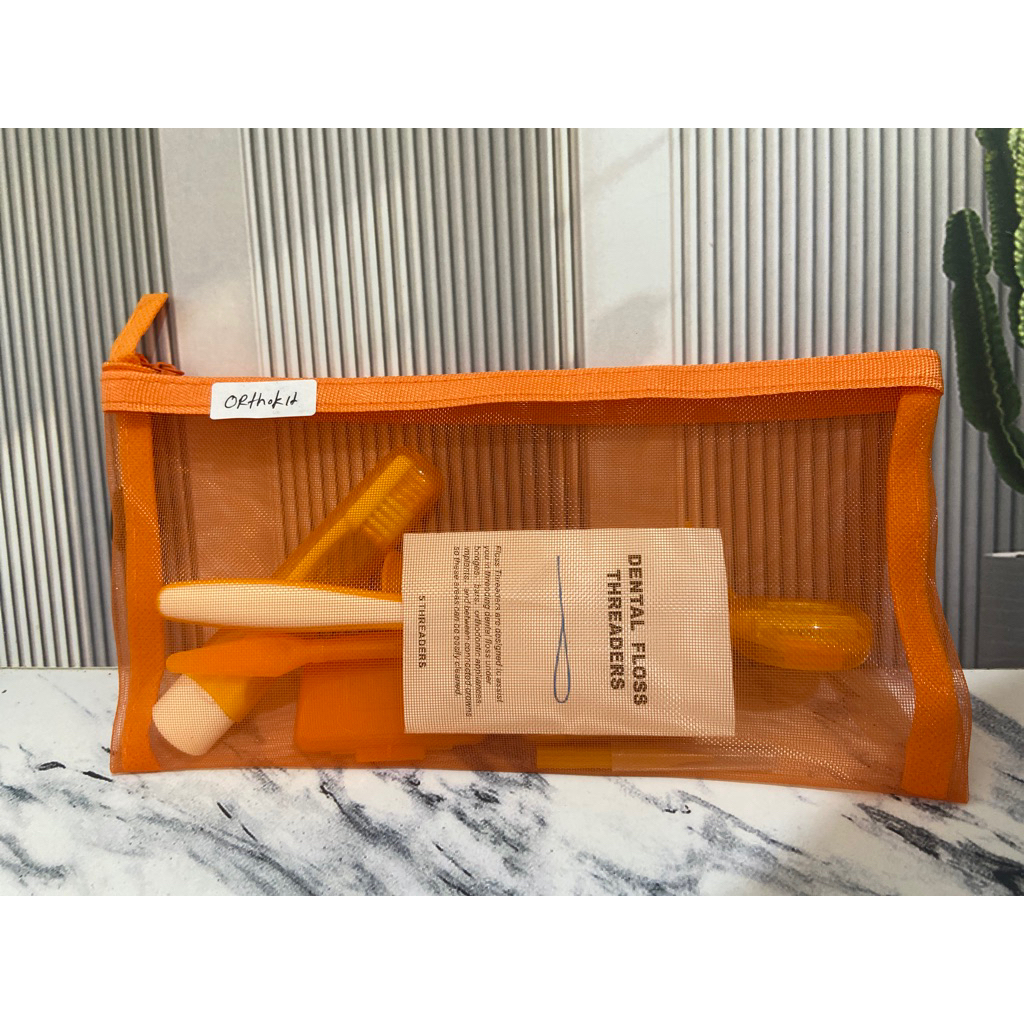 Orthokit | Paket Perawatan Behel | Orthodontic Kit | Peralatan Perawatan Gigi | Kit Behel | Perawata