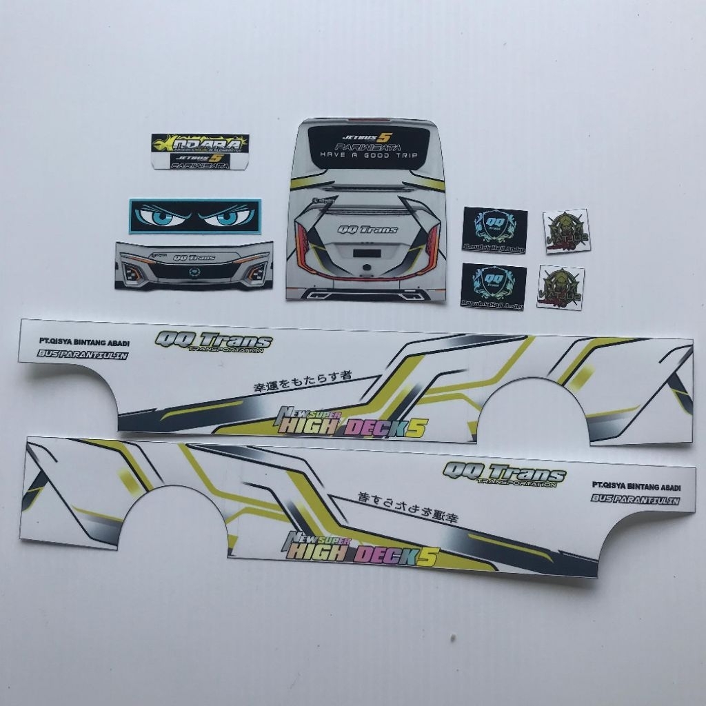 striker laminasi bis Basuri Andara QQ Trans V2