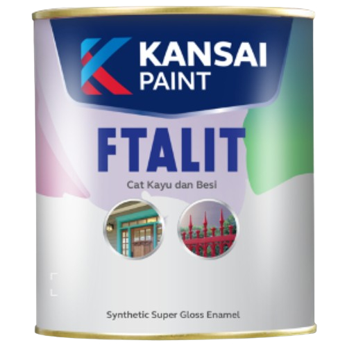KANSAI FTALIT PAINT - CAT KAYU & BESI 1kg